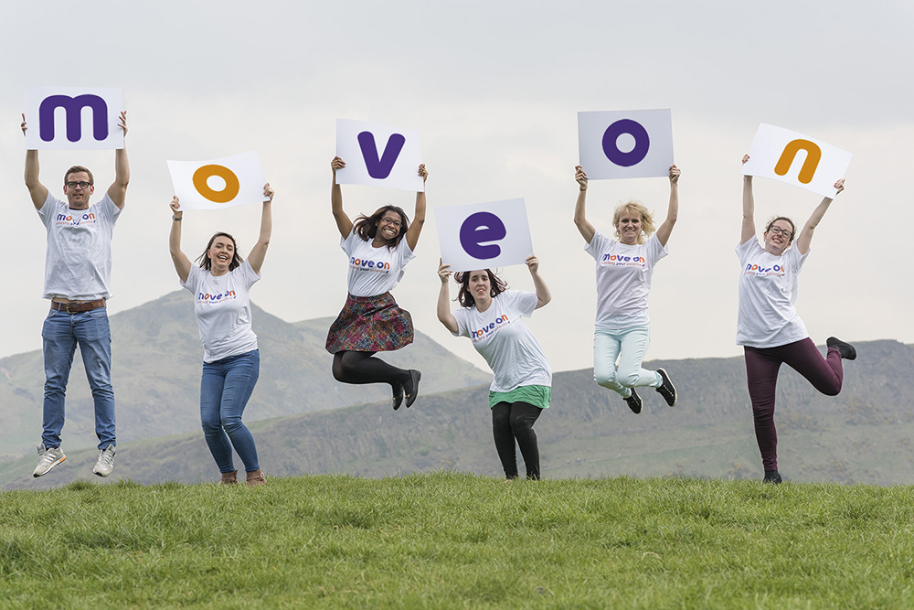 Website and photography for Move On